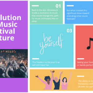 Evolution of a Music Festival