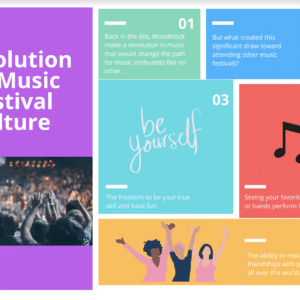 Evolution of a Music Festival