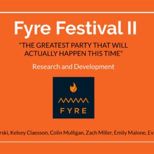fyre festival ii research and development cover